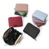 Leather Women's Wallet RFID Anti-Deactivation Compartmented Coin Pouch Men's Cardholder Top Grain Cowhide Zero Wallet