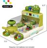 Hitish Flipperautomat für Kinder, Dinosaurier-Brettspiele für Kleinkinder, Pädagogisches interaktives elektronisches Spielzeug, Geburtstagsgeschenk für Jungen und Mädchen ab 3 Jahren