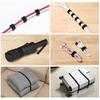 Cable Ties, Velcro Fasteners, for Wiring, Storage, and Securing Freely Cuttable Reusable Double-Sided Velcro (25mm10m)