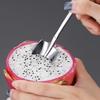 Stainless Steel Shovel Point Spoons Watermelon Coffee Tea Spoon Ice Cream Dessert Tip Scoop Cutlery Tableware Set Kitchen Tools