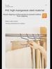 10-Pack Lala Livable Z-Shaped Pants Rack, Streamlined Design (25-29cm), Hanging Storage Solution