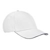 EarthAware Classic 5 Panel Organic Cotton Sandwich Peak Baseball Cap