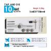Metric Tap and Die Set with Hand Wrench