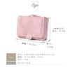 Mini Clasp Easy To Large PU Clasp Closure Small Size [ninon] Women's Wallet, Compact, Small, Mini, Closure, Tri-fold, Cute, Use, Capacity, Cute,