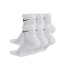 Nike Everyday Plus Cushioned Ankle Socks 6 Pairs White SX6899-100