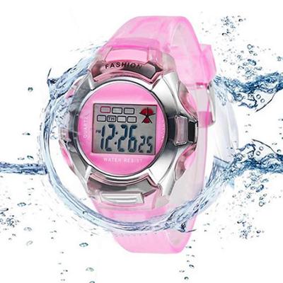 Modische Kinder-Unisex-Multifunktions-wasserdichte elektronische Sport-Digital-Armbanduhr