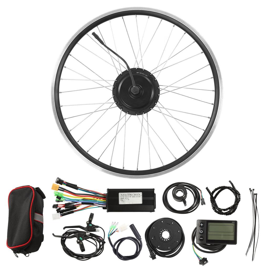 Fahrrad Controller S866 Display Panel Kit 26 Zoll Motor Controller Set LCD Hinterrad Elektrofahrrad