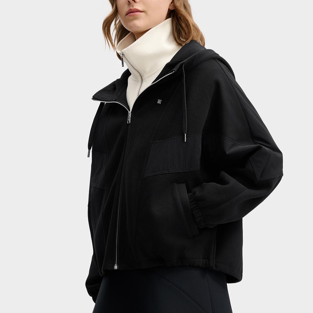 New FILA Jackets Coats Women's Jet Black F11W513504F-BK