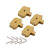 4 Sets Bicycle Disc Brake Pads All Metal Mountain Bike Brake Pads for M355 M446 Bike Accessories