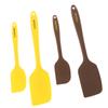 1Pc Silicone Baking Pastry Scraper Spatula Non-Stick Cake Scraper Cream Butter Spatula Heat-Resistant Kitchen Baking Pastry Tool