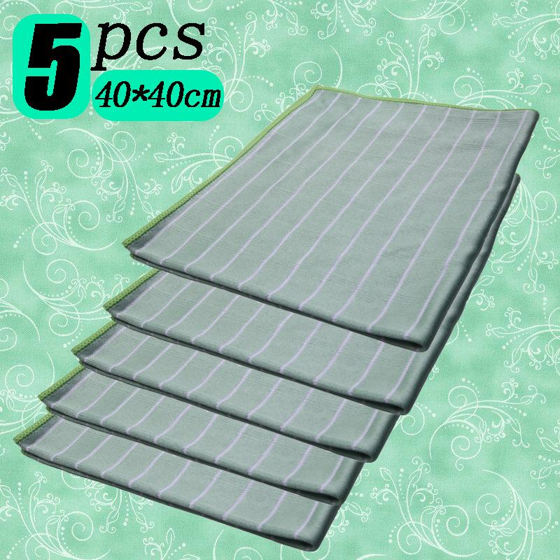3/4/5/6/7 Pack Microfiber Glass Cleaning Cloths Reusable No Streaks and Lint Free Window/Stainless Steel/Glasses/Mirrors/Screens/Lens Polishing Cloths