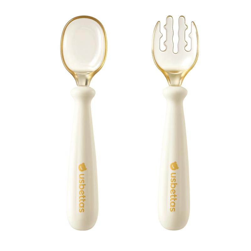 Beitaishi Baby Self-Feeding Training Utensil Set