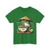 Frog Eating Ramen Kawaii Neko Japanese Noodles Anime Lovers T-Shirt