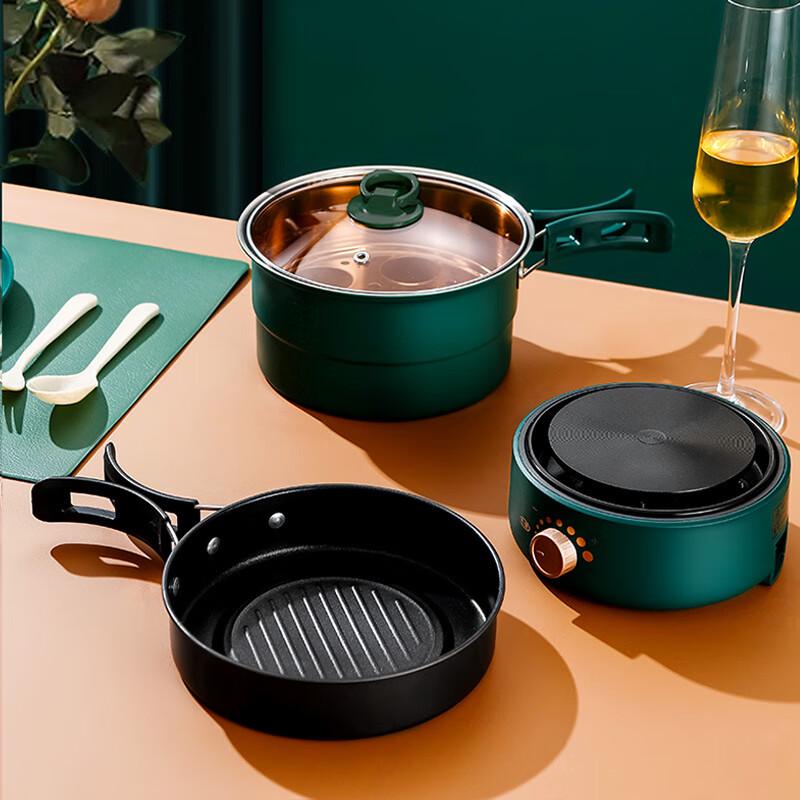 Sanjiaolong Non-Stick Split Electric Hot Pot