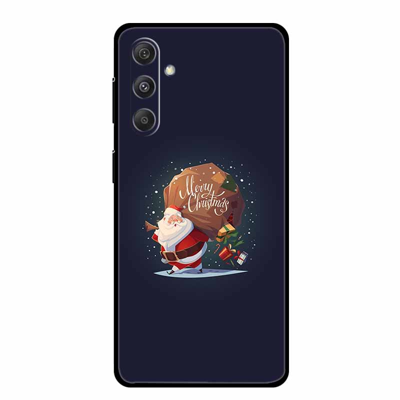 Christmas Case For Samsung Galaxy S24 S25 5G Cases Soft Silicone Bumper for S24 S25 Plus S23 FE S24 FE S25 FE 5G Protector Shell