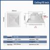 Ceiling-Mounted Silent Ventilation Fan for Kitchen and Bathroom
