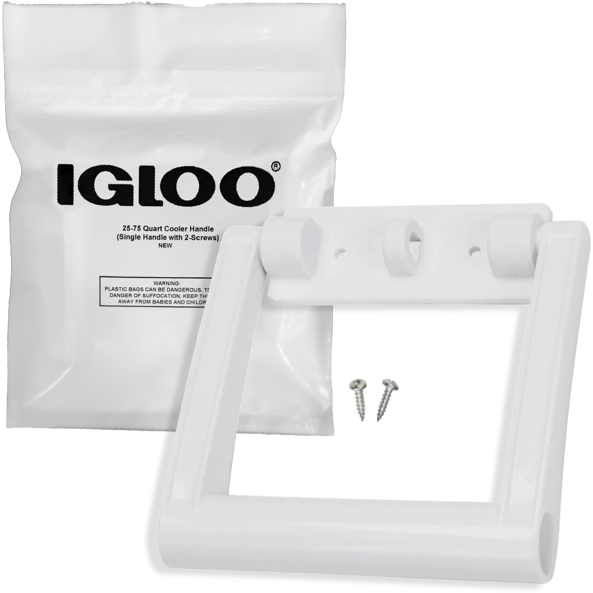 

Igloo 21023 Quart Cooler Handle with Screws 1 25-72 (White Piece) білий