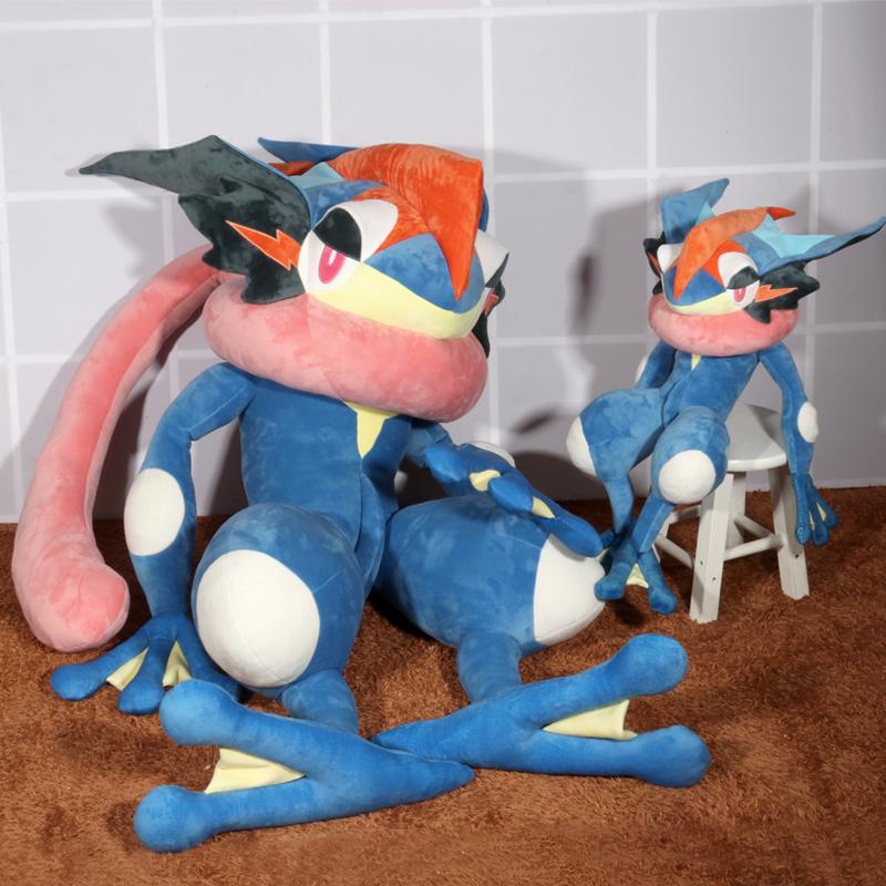 150Cm 70Cm Pokemon Plush Toys Greninja Plush Greninja Dolls Figurine Soft Plushie Doll Model Collection Toys Kids Christmas Gift