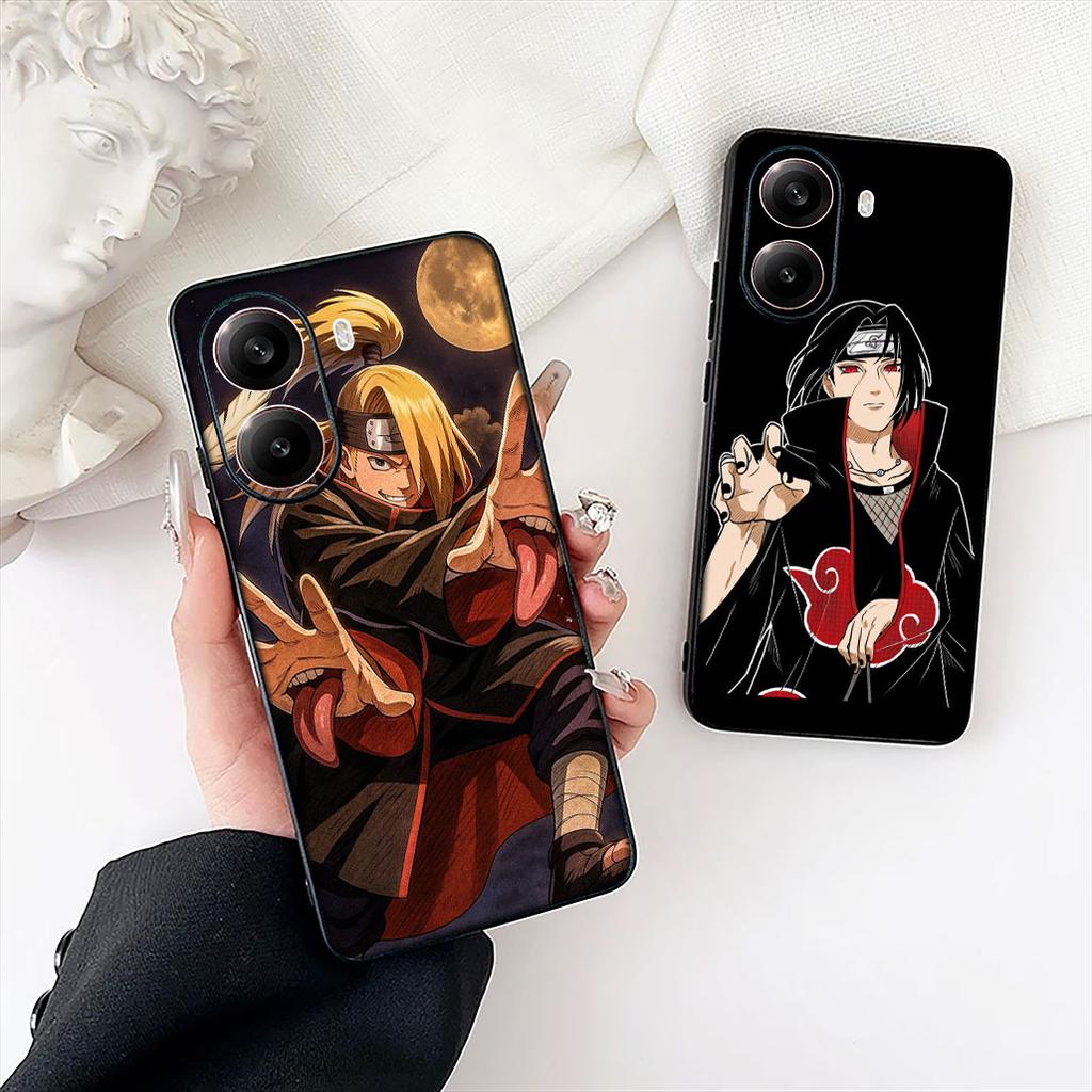 Deidara Narutos Akatsuki Itachi Uchiha Phone Case for Samsung Galaxy Note 20 9 10 S8 S10 Lite S9 Plus A54 A53 A21S S10E A17