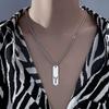Niet-vervagende Initialen Cadeaus Niche Ontwerp Ins Stijl Ketting Mannen Ketting Mode Sieraden Trui Ketting