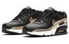 Nike Air Max 90 LTR Black Metallic Gold Star GS CD6864-008