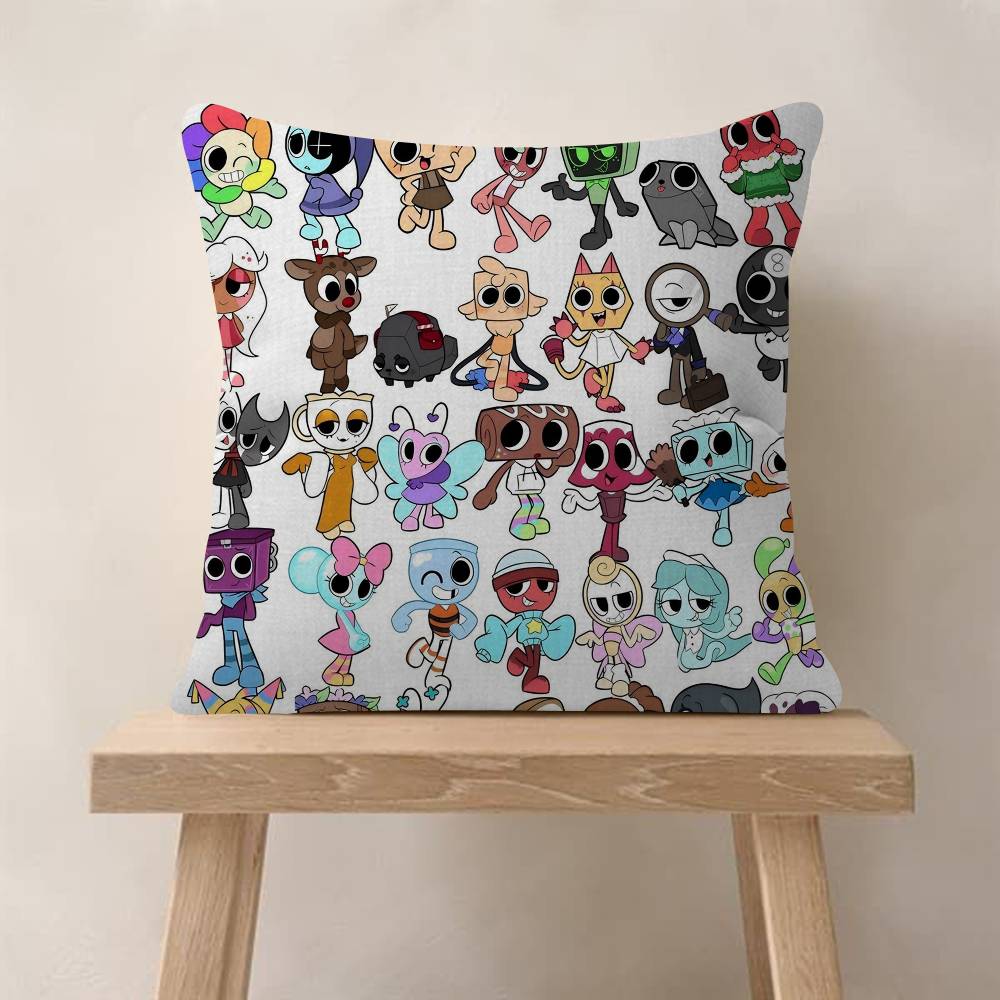 Popular Game DDandys World Pillow Gift Home Office Decoration Pillow Bedroom Sofa Car Cushion CoverPillow Case