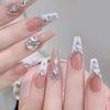 50Pcs Mini Shaped  Diamond Nail Decorations Flat Bottomed  Mixed Color Glass Gemstone Diy Manicure Accessory