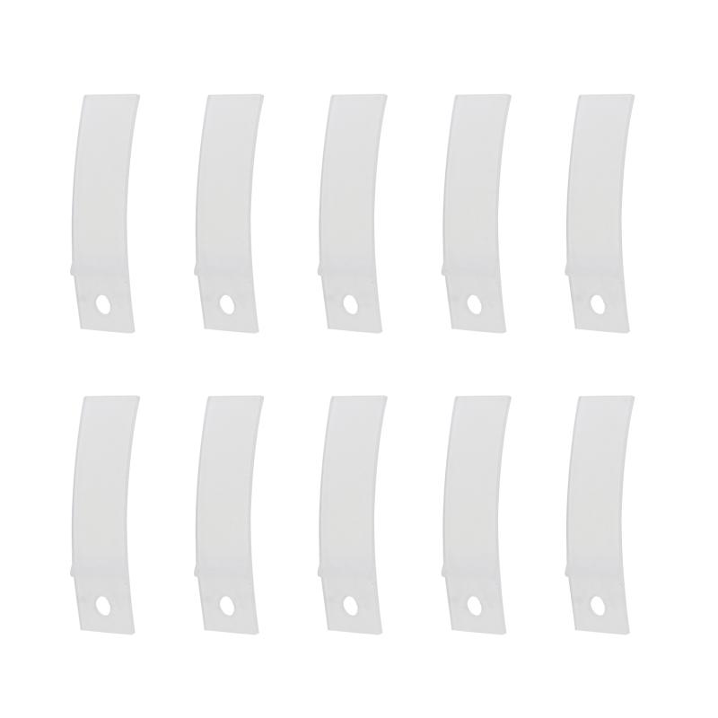 

10 Pcs Clear Plastic Drawer Stops Replacement Dresser Drawer Stoppers Drawer Bottom Repair Tool Easy Installation 1