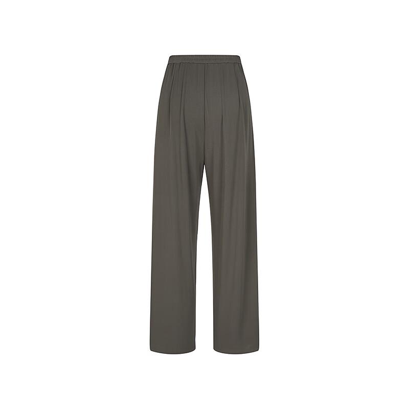 LESS 2025 Summer Loose Straight Leg Trousers