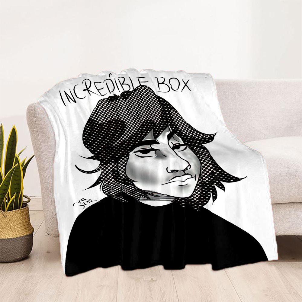 Incredibox Blanket Soft & Cozy Suitable for Livingroom Office Bed for All Occasions Playful Design Unique Gift for Family and Friends Camping