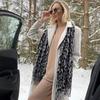 NEW Leopard Scarf for Men and Women Cold resistant and Warm Scarf Elegant and Luxury Women's High Quality Scarf  Hot  Sale