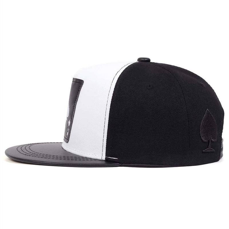 Und Damen Poker Pik K Aufgenäht Hip Hop Hut Outdoor-Nutzung Verstellbarer Sonnenschutz Freizeit Hut Frühling Herbst Reise Strandurlaub 1 Stück Für Männer