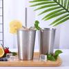 3070170330Ml Stainless Steel Metal Cup Outdoor Camping Travel Cup Tableware Coffee Tea Milk Beer Whiskey Cup Kitchen Home