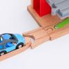 Port Dock Scene Children's Train Toy Track Transportation Scene Accessorie Track Game Compatible With Wood Train Track X35