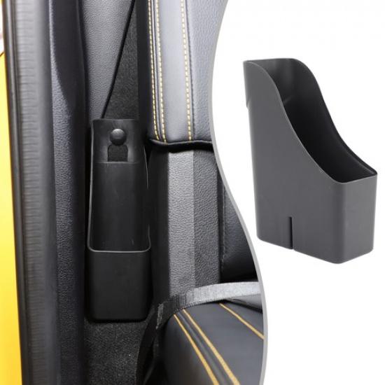 

Black ABS Rear Side Seat Storage Box Tray For Ford Ranger T9 +