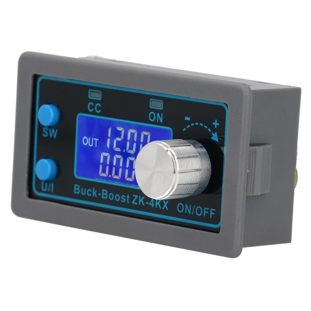 LCD Display Boost Power Supply Module 4A Variable Voltage Regulator  Laboratory