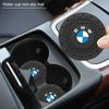 2pcs Car Coasters Water Cup Holder Pads Cup Slot Non-Slip Mat For Bmw E46 E39 E90 E60 E30 F10 F11 F20 F30 G20 G30 X1 X3 X5 Z4