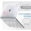 Coque de protection pour MacBook Air - BOOLING - M4 M3 M2 - Transparent - Antidérapante