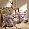J-Junko Enoshima Pillow Case Sofa and Living Room Decorative Cushion Covers Dust-proof and Mite-proof Invisible Zipper