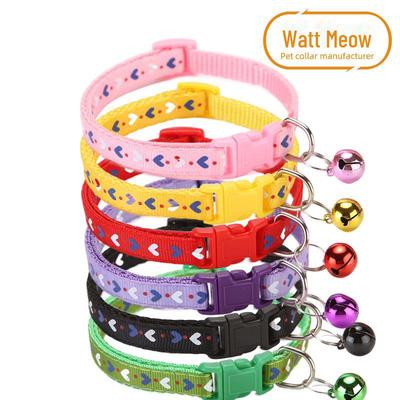 Heart Arrow Bell Collar for Cats and Dogs