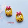 30Pcs Cute Mixed Cartoon Ice Cream/Animal Flat Back Resin Cabochons Scrapbooking DIY Jewelry Craft Decoration Accessorie H200