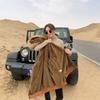 Women's Workwear Parka Cotton Coat Winter Thickened Fleece Lined Long Jacket