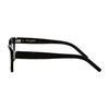 Saint Laurent Side Logo Irregular Shape Sunglasses Unisex Sunglasses Brown SLM127F002