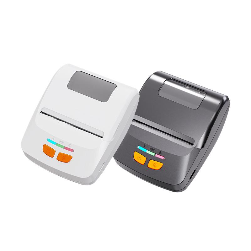 58mm Portable Bluetooth Thermal Receipt Printer for Meituan, Eleme, and Supermarket Use PT-230 White