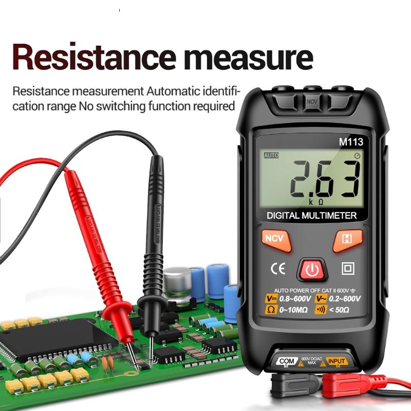 Digital Multimeter Pen Tester Autoranging Voltage Current Electric Test Meter Tool Suitable for Electrical Measurements