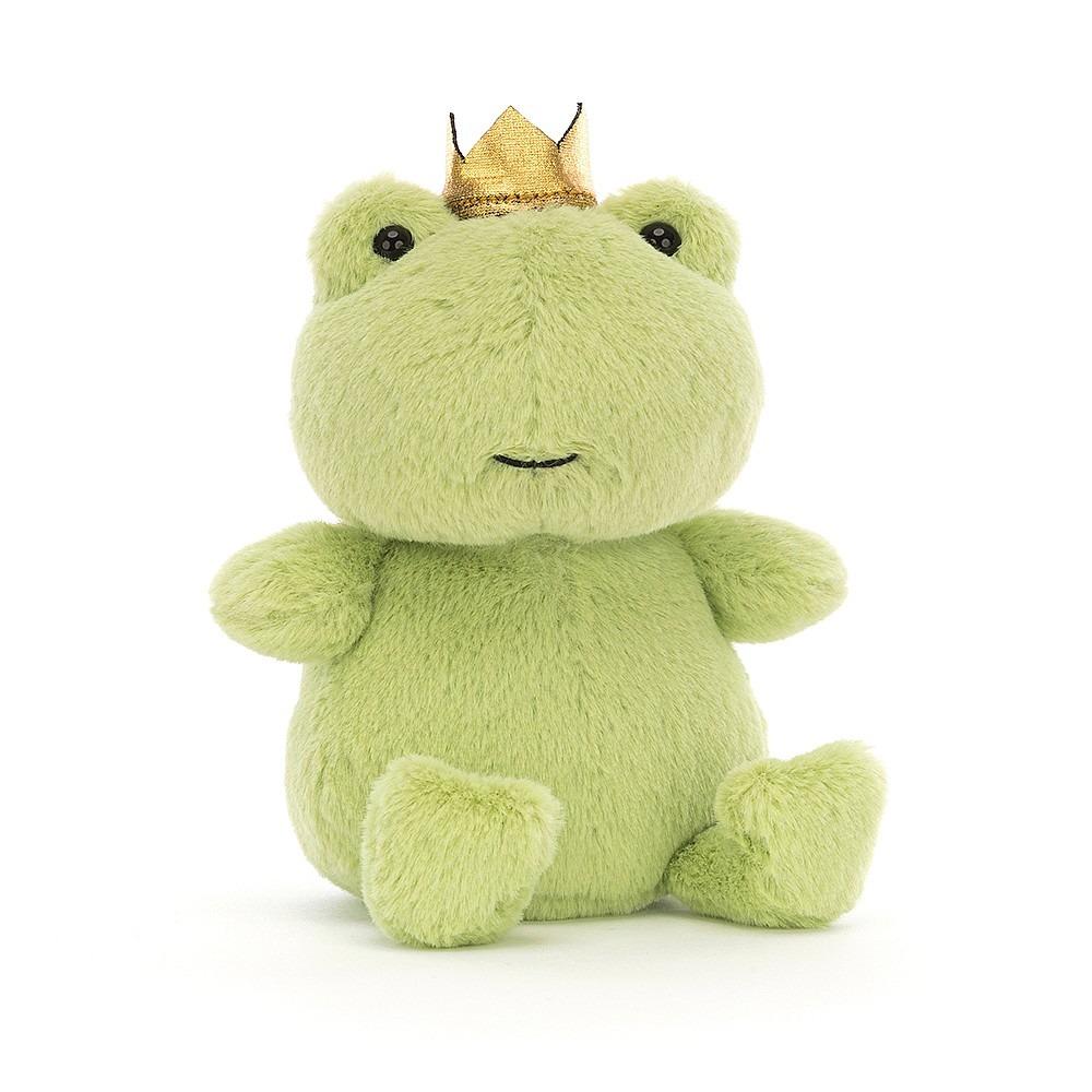 

JELLYCAT Amphibious & Crawling Series Crown Frog Cute Doll Plush Doll 13cm high
