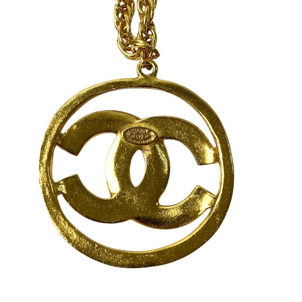 Gebrauchte CHANEL Halskette gold Damen