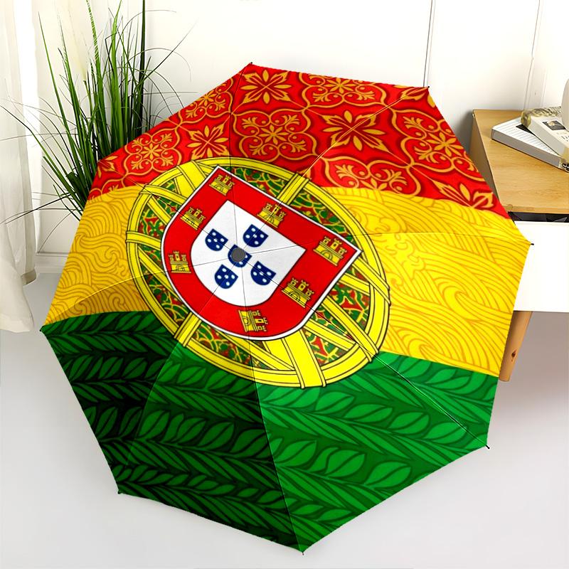Portuguese Heritage Unity Folding umbrella Suitable for all seasons travel light outdoor Three folds