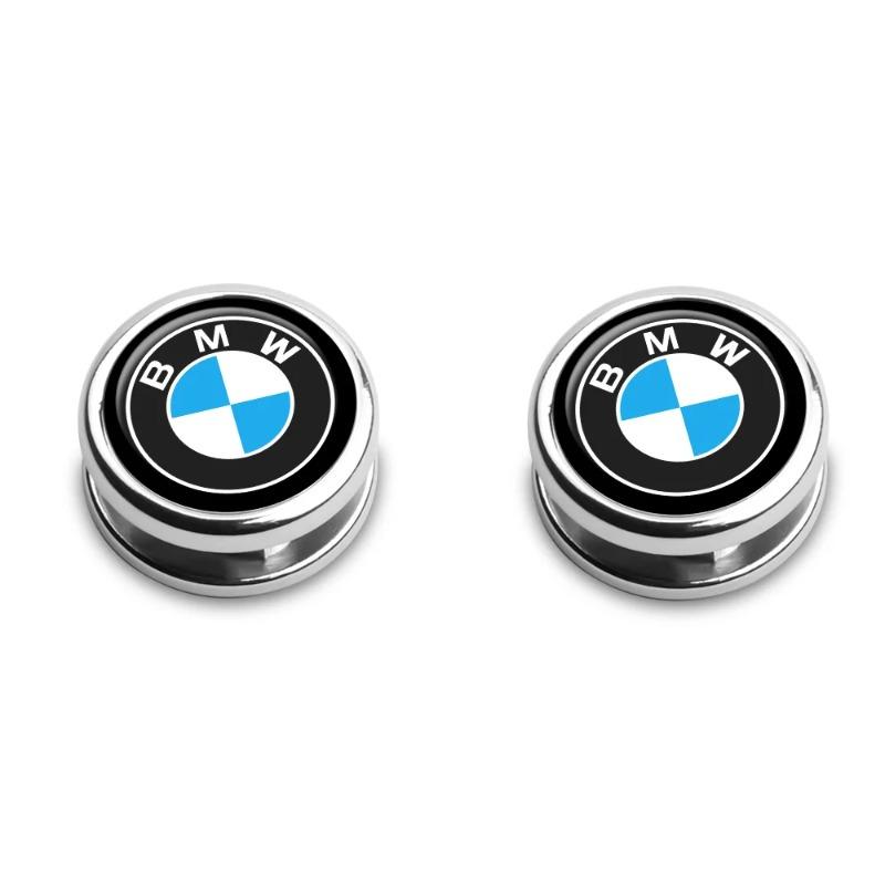 1pc/2Pcs Metal Wall Hooks Aluminum Alloy Hook For Key Home Decorative Hook Bathroom Accessories Wall Hooks For BMW Car Styling