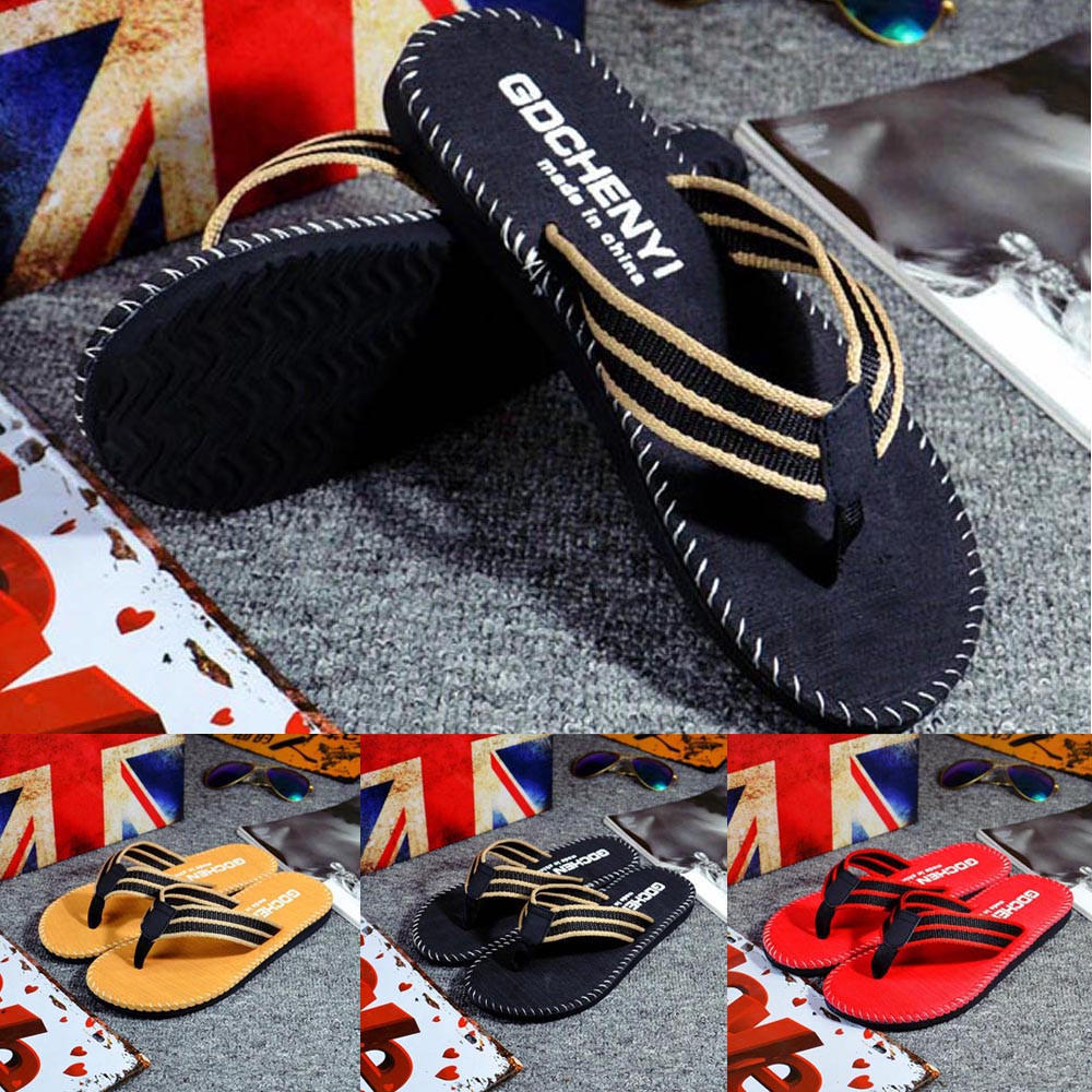 Buy Men Summer Flip Flops Shoes Sandals Male Slipper Flip Flops at